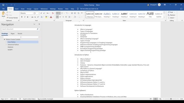 Python Training Demo || SSIT Software Online Training @ 09/03/2023 смотреть онлайн