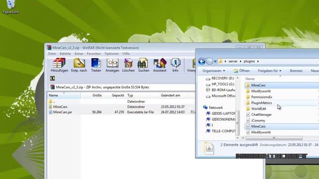 [Tutorial] MineCars + Vault Plugin Bukkit - Minecraft [Deutsch|HD] смотреть онлайн