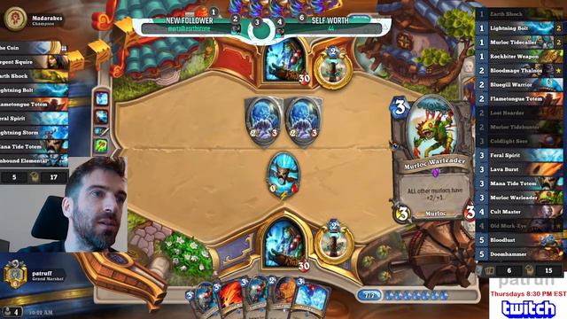 Hearthstone Classic: Murloc Shaman (last game was best) смотреть онлайн