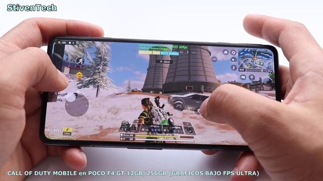 CALL OF DUTY Mobile EN POCO F4 GT GRAFICOS BAJO FPS ULTRA Qualcomm Snapdragon 8 Gen 1 & 12GB RAM ✔️ смотреть онлайн