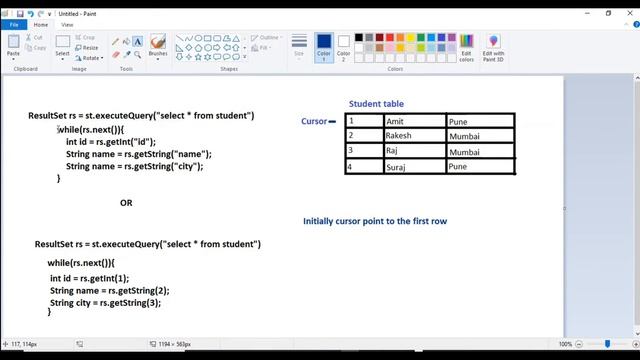 ResultSet in JDBC #4 | Fetching data from table using JDBC | CRUD Operation using JDBC смотреть онлайн