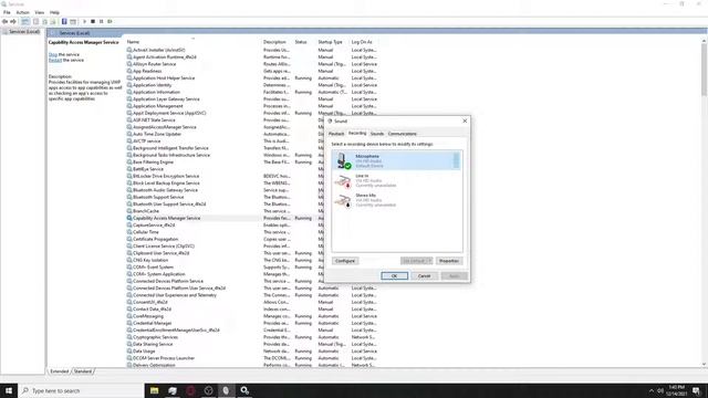 Dont Disable Camsvc (Capability Access Manager Service)