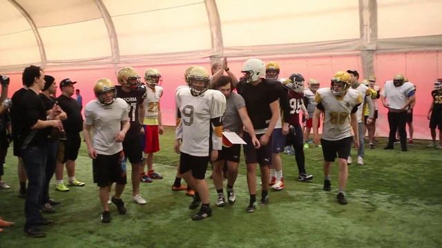 Спартанцы | Открытая тренировка | Американский футбол смотреть онлайн