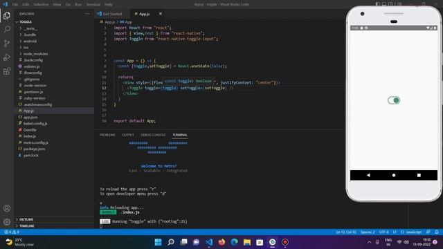 React Native Toggle смотреть онлайн
