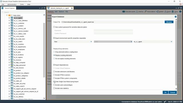 How to export metadata in Virtual DataPort смотреть онлайн