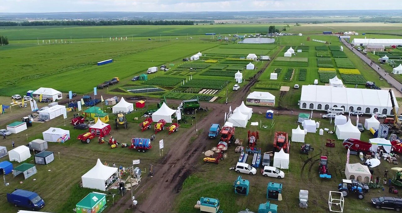 Участие в Выставке "День поля 2019 год" Нижегородская область Кстовский р-н, с. Работки смотреть онлайн