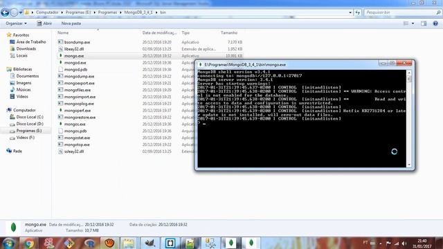 MongoDB (Aula 3) - Criando a primeira base de dados смотреть онлайн
