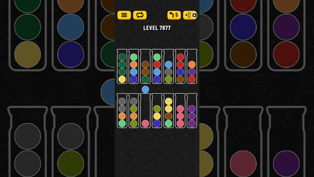 Ball Sort Puzzle Level 7877 смотреть онлайн
