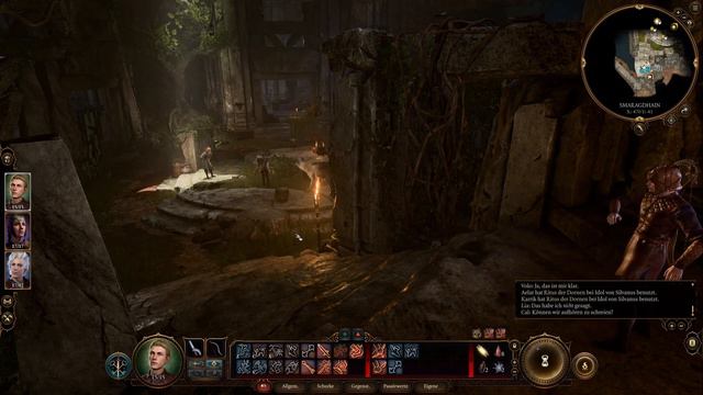 Baldur's Gate 3 deutsch Teil 8 - Smaragdhain Let's Play смотреть онлайн