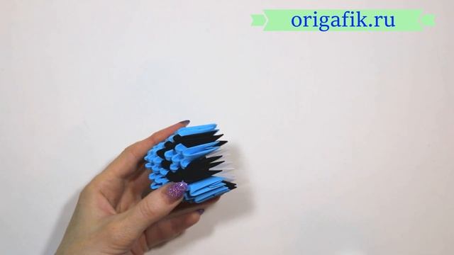 Оригами АмонгАс Космонавт из бумаги