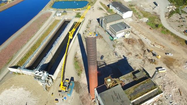 Grand Falls Mill Stack смотреть онлайн