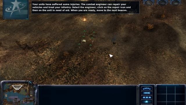 Ground Control 2: Operation Exodus, Tutorial Part 1 смотреть онлайн