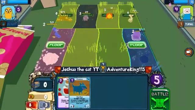 Adventure Time card Wars online - [1] смотреть онлайн