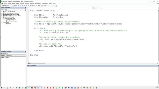 Selecionar pasta com VBA no Excel смотреть онлайн