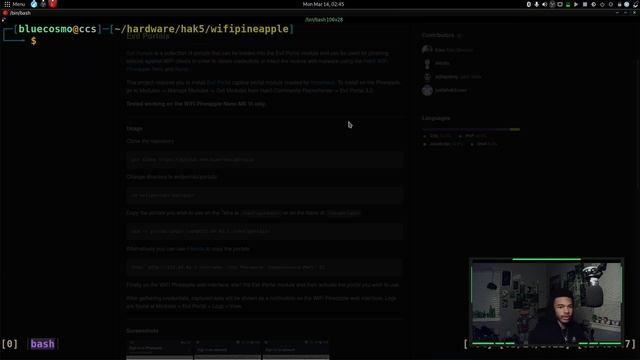 Evil Portal Module | Wi-Fi Pineapple Mark VII смотреть онлайн