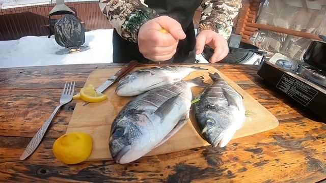 ДОРАДО со СПАРЖЕЙ на ГРИЛЕ! смотреть онлайн