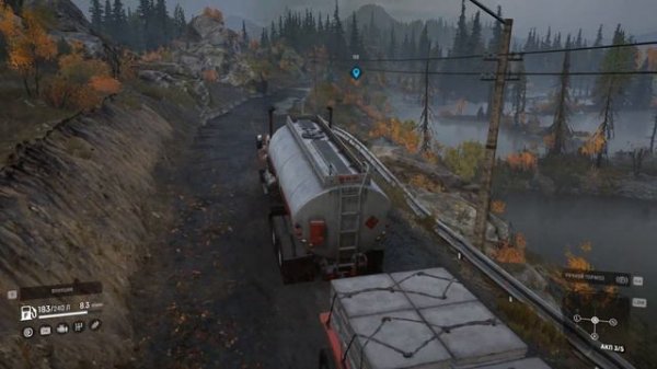 Gaming SNOWRUNNER/ "Упавшая ЛЭП"/ Инвентарь на ферму/ Обвал на дороге.