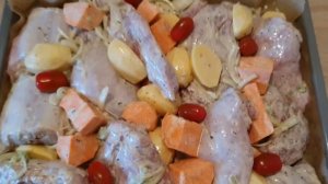 Кролик в духовке! Маринад с киви!