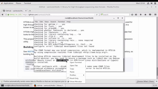 Installation of samtools and htslib on centos 7.4 смотреть онлайн
