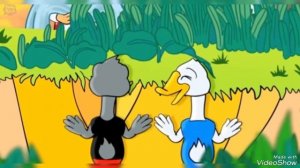 песенка... Два веселых гуся...