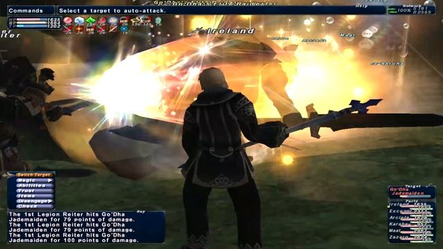 FINAL FANTASY XI White Mage Ireland Wings Of The Goddess Crawlers Nest [S] Campaign 2836 LP 04.11.2 смотреть онлайн