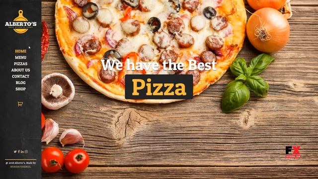 Albertos - Restaurant, Pizza and Fast Food WordPress Theme Ken смотреть онлайн