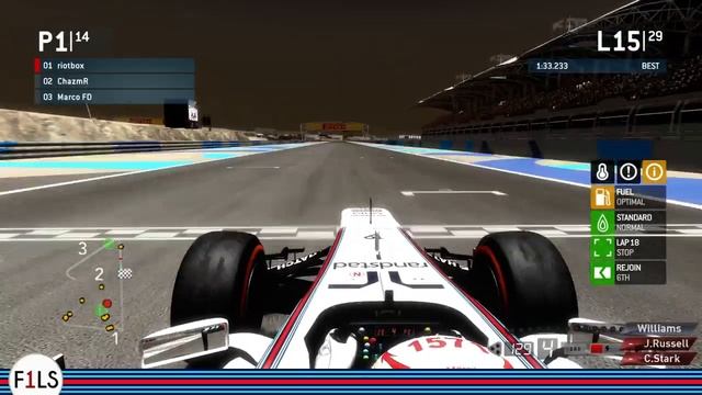 F1 2014 Live Season - Bahrain Full Race (Gameplay PC) смотреть онлайн