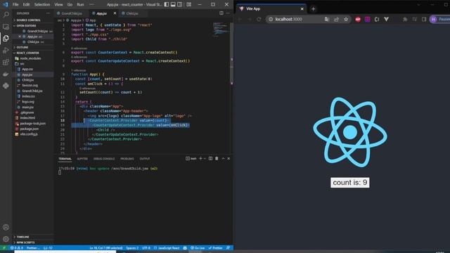 Learn useContext In 16 Minutes! How And When To use the useContext Hook In React! смотреть онлайн