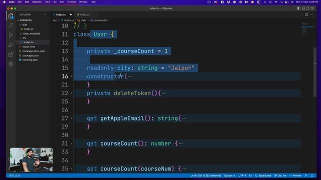 Protected in Typescript смотреть онлайн