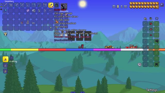 ALL Zenith Weapons VS Terraria Bosses