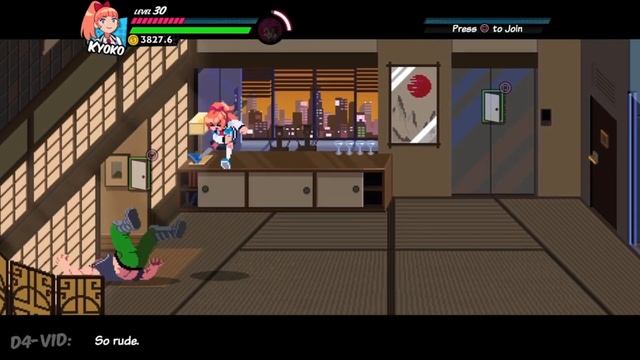 River City Girls - Kyoko Combo Exhibition смотреть онлайн