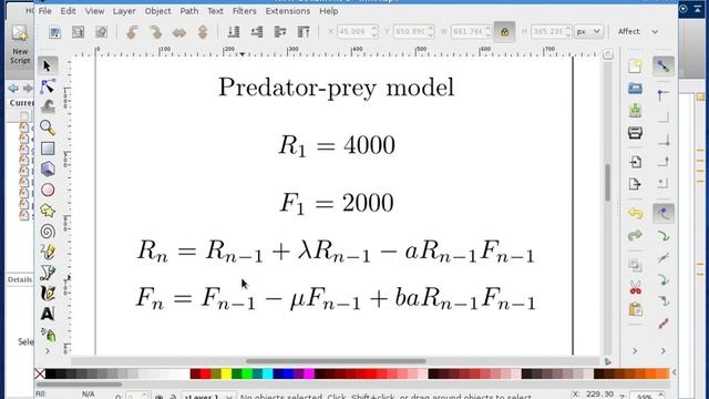 Predator-Prey model смотреть онлайн