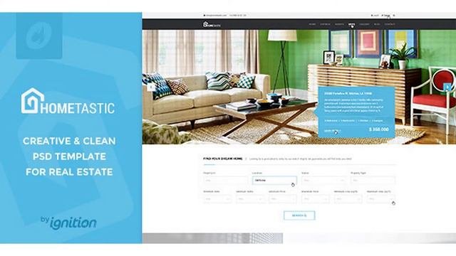 Hometastic - Real Estate PSD Template | Themeforest Website Templates and Themes смотреть онлайн