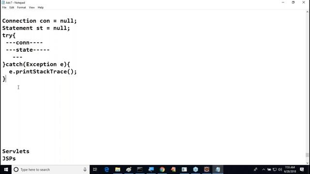 ADV. JAVA JDBC Online Training || Session - 10 || Mr. Nagoor Babu Sir смотреть онлайн