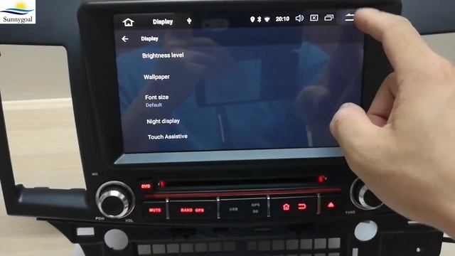 2 Din Car GPS Navigation for Mitsubishi Lancer(2006-2018) - Sunnygoal смотреть онлайн
