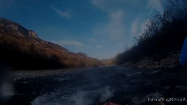 Cплав на пакрафте Classic от Black Pike по р М.Лаба пос. Никитино .Rafting on packraft Classic смотреть онлайн
