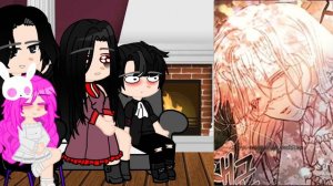 Реакция Я вошла в семью злодея по контракту на Арию//1/2//Приятного просмотра//❤️👉👈//