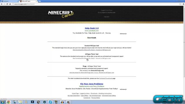 Minecraft - How To Get A Cape 1.6.1-1.6.2 смотреть онлайн