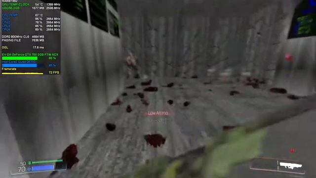 Doom High Settings 1050p | GTX 750 | Intel Core2 Quad Q6700 2.6 | Underhalls смотреть онлайн