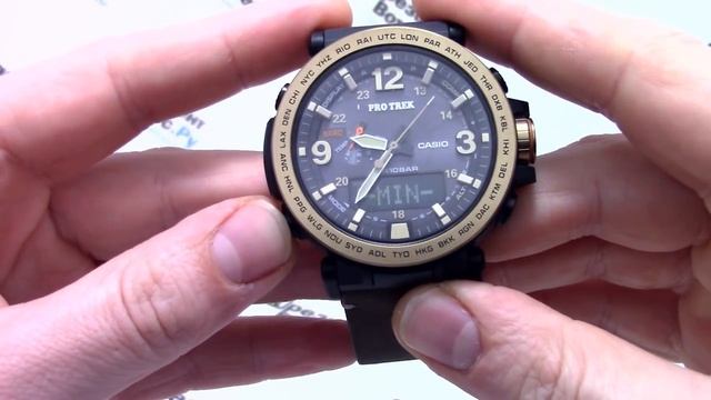 Часы Casio Pro Trek PRG-600YL-5D - видео обзор от PresidentWatches.Ru смотреть онлайн