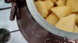 Картошка с мясом в Афганском казане