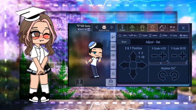 Как сделать красивого перса°гача°😩💖 смотреть онлайн