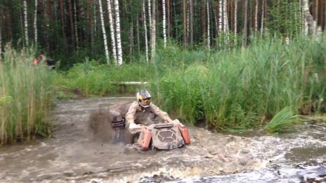 BRP CF MOTO ARCTIC CAT небольшой брод смотреть онлайн