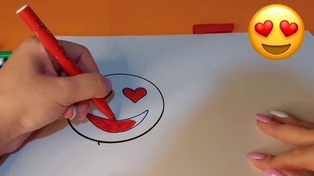 Как нарисовать СМАЙЛИК EMOJİ Просто рисуем смотреть онлайн