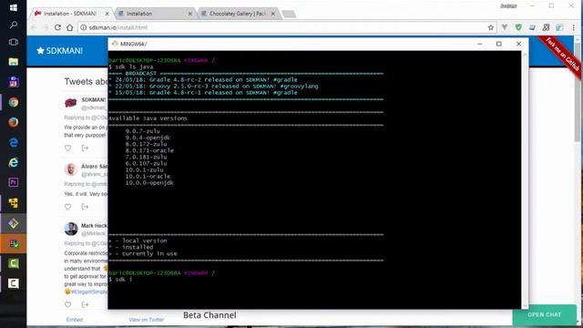 Windows: Bash + SDKman в IDEA смотреть онлайн