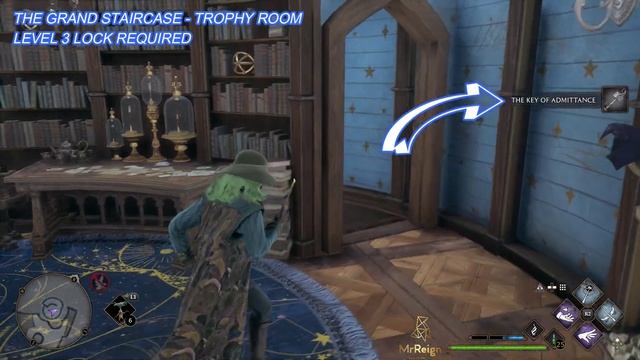 Hogwarts Legacy - How to Unlock the Grand Staircase Metal Door - Secret Door смотреть онлайн