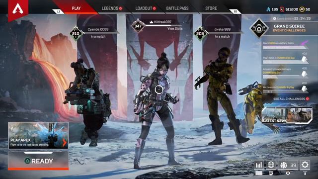 Apex legends Livestream #4 [Highest Kill Wraith on Indian Leaderboard][21K+ Total Kills][Ps4] смотреть онлайн
