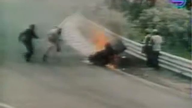Formula 1   1973 07 29   Dutch GP Zandvoort   Roger Williamson March Ford Fatal Crash, With David P