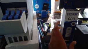 Epson EcoTank L3200,L3210,L3215,L3216,L32150,L3260 : How To Fill The Ink Tanks! | ecotank printer