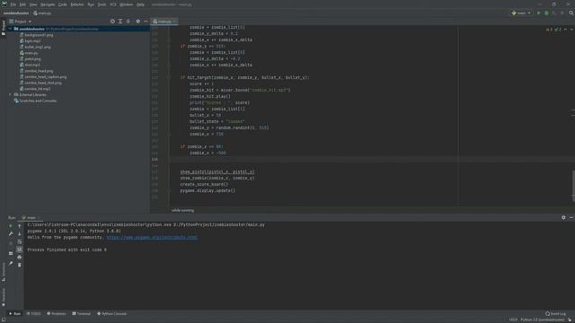 Python Game Development using Pygame (MALAYALAM) - Part 5 - Zombie Shooter смотреть онлайн